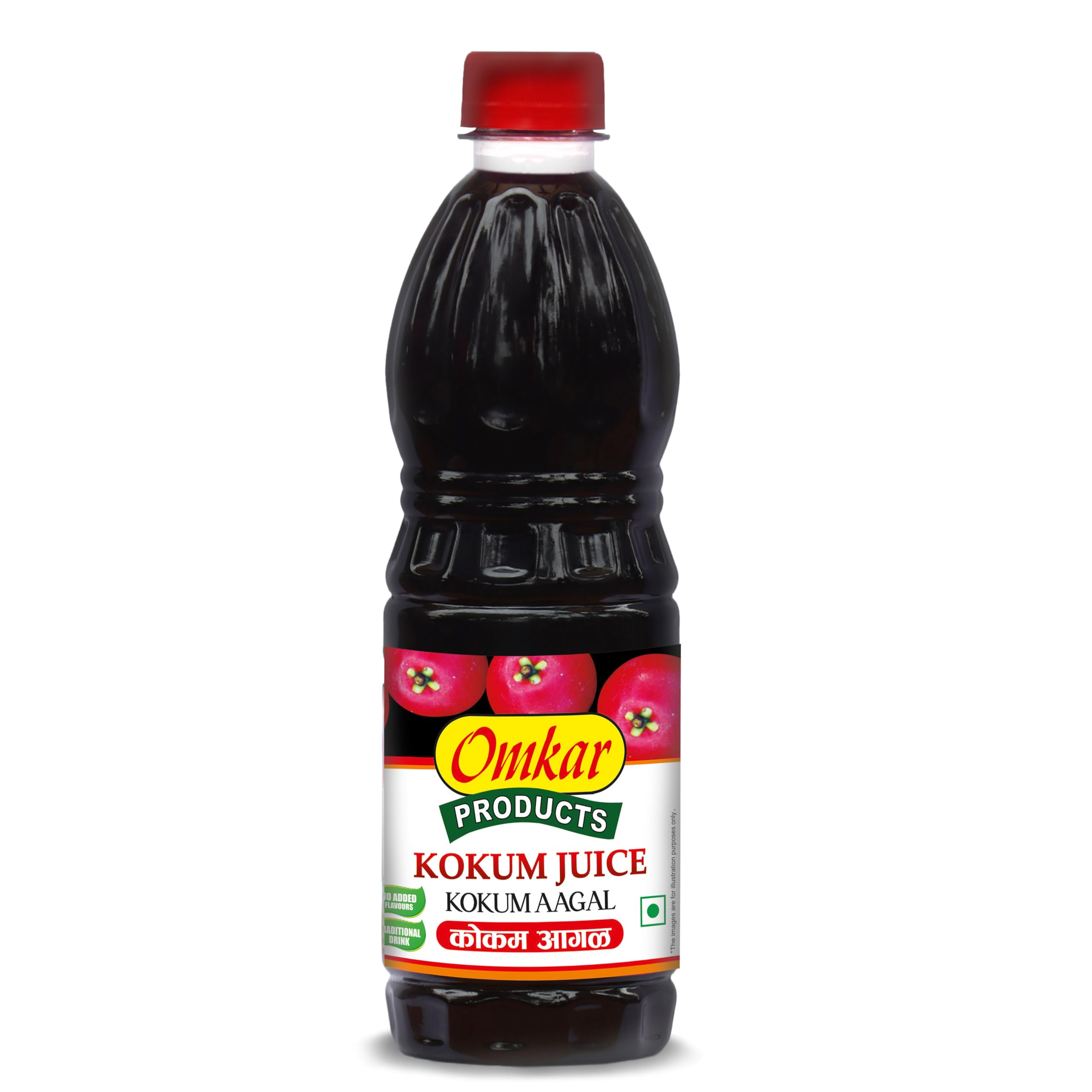 Omkar Products Kokam Juice Agal 500ml (Bottle) (Pack of 2) | 100% Natural Sugar Free Kokum Extract | Traditional Souring Agent for Curries Sol Kadhi & Beverages-picture-15