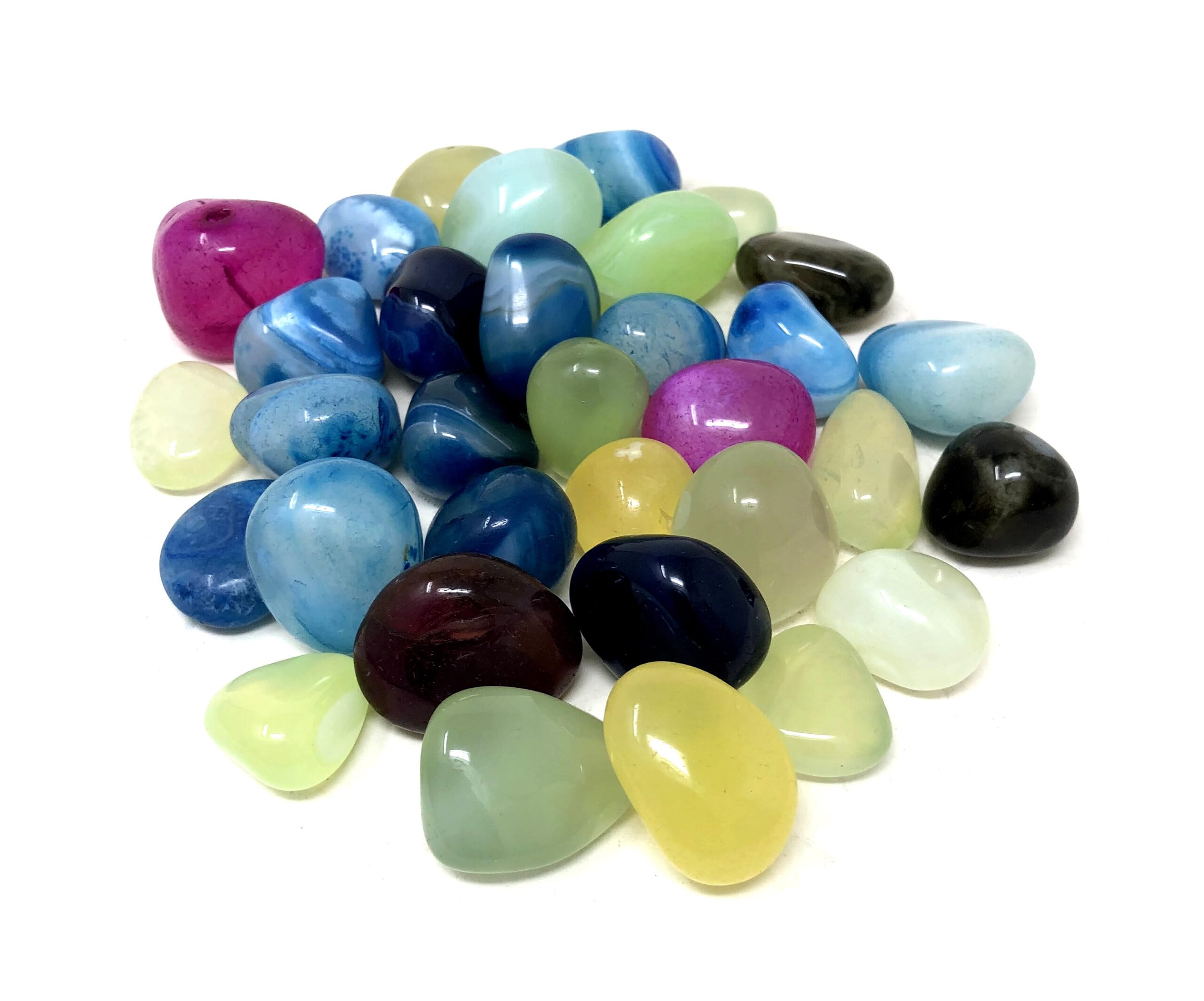 20KG Natural Onyx Mixed Pebbles – Decorative Garden Stones | Aquarium Pebbles | Smooth Polished Finish-picture-31