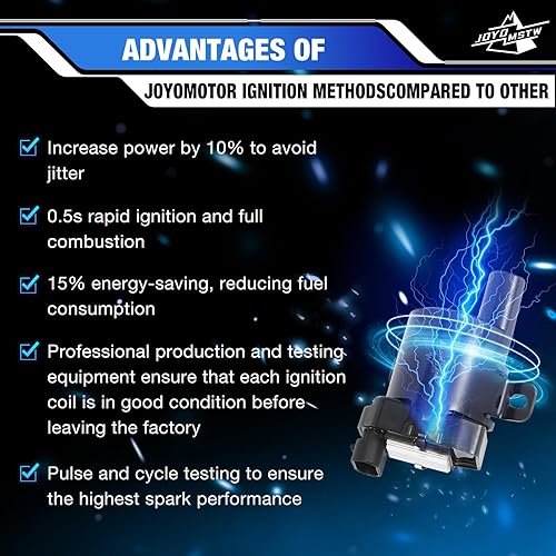 Miniatura 4 de Paquete de bobinas de encendido redondas de repuesto para Chevy GMC Silverado 1500 2500 Tahoe Suburban Express Sierra Savana Yukon XL Escalade V8