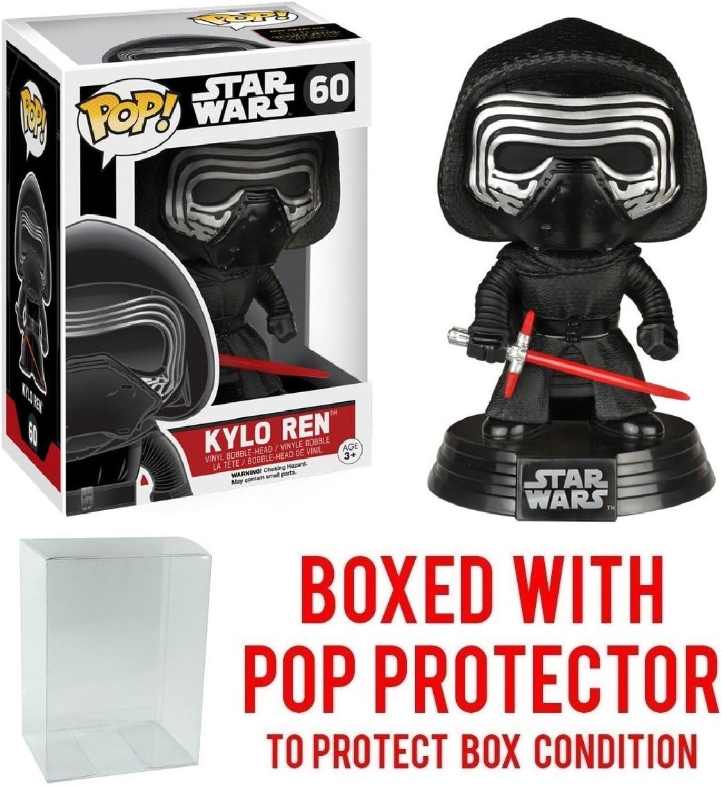 Star Wars: The Force Awakens - Kylo Ren #60 Funko Pop! Vinyl Figure (Includes Compatible Pop Box Protector Case)