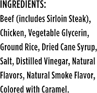 Vista 4 de Blue Buffalo True Chews Premium Jerky Cuts - Golosinas naturales para perros, bolsa de 20 onzas