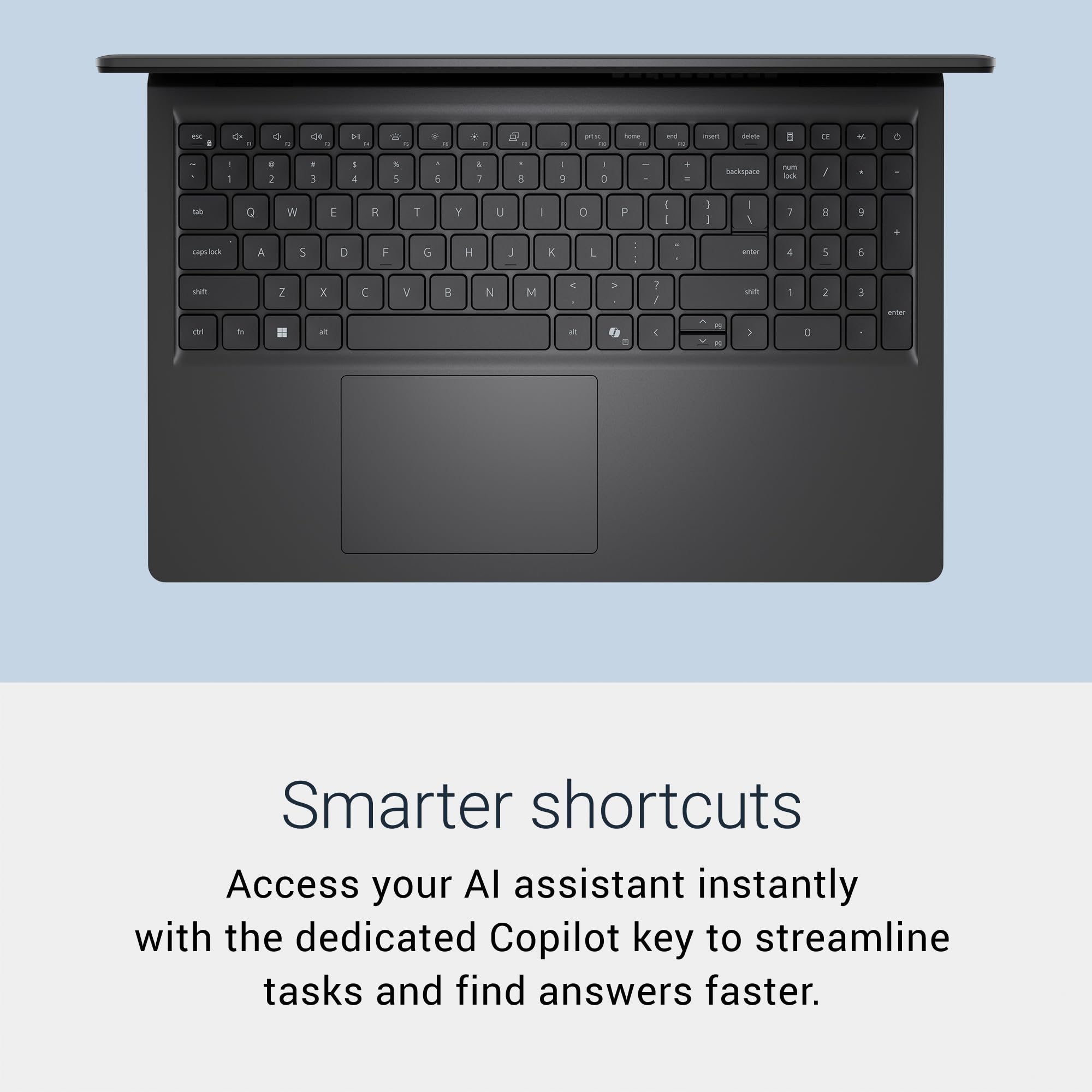 Dell 15.6 Laptop, FHD, Intel Core Ultra 5 225U, 16GB RAM, Windows 11 Home | Anti-Glare 300 Nits WVA, Intel Graphics, DDR5, 512GB SSD, Backlit Keyboard, Wi-Fi 6, Carbon Black, Business Ready, D15260 image 5