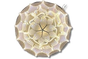 Parols of America White Mini Capiz Parol: Illuminate Your Holidays with Filipino Tradition