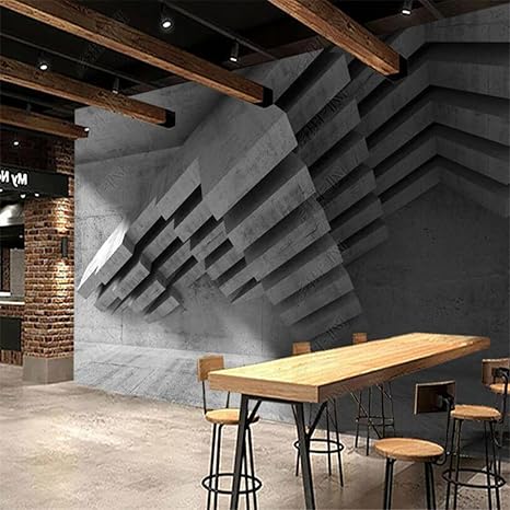 Amazon モダンなミニマリストセメントインダストリアルスタイルの家具の壁紙家の装飾3d三次元幾何学的な寝室の装飾壁画の壁紙 0cmx140cm 78 7x55 1inch 壁紙 Amazon モダンなミニマリストセメントインダストリアルスタイルの家具の壁紙家の装飾3d三次元幾何学的な寝室の装飾壁画の壁紙 0cmx140cm 78 7x55 1inch 壁紙