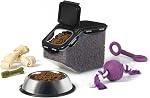 Starfrit LocknLock Pet Food Container - 169oz/5L - Airtight - 4-Sided Locking Flip Top Lid