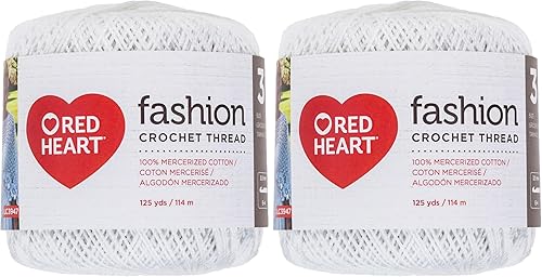 Miniatura 4 de Red Heart Hilo de hilo de ganchillo, 1000 yardas, especial (paquete de 2)