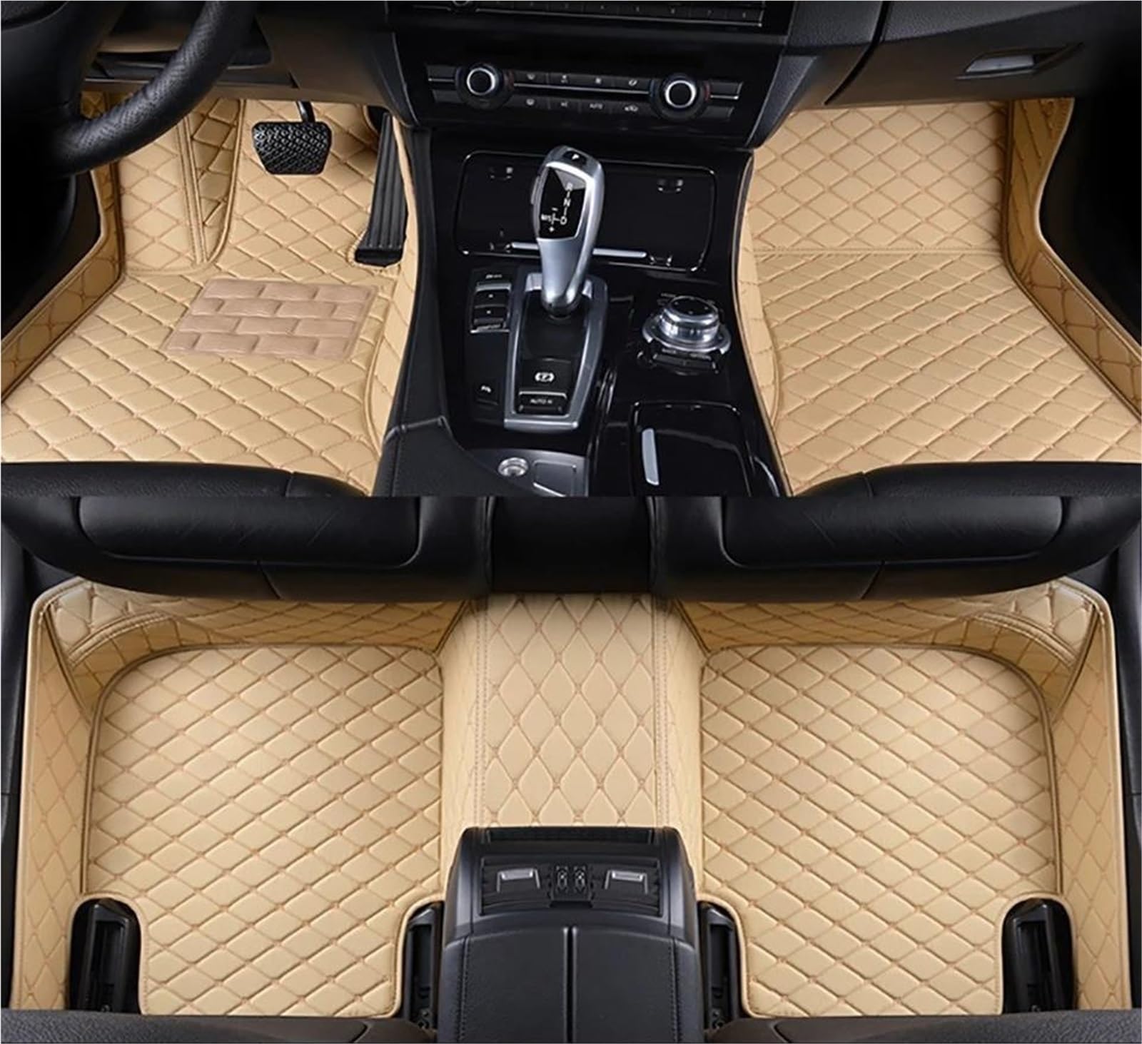 Tapis auto pour trajets en famille en Lexus NX finition beige protectrice