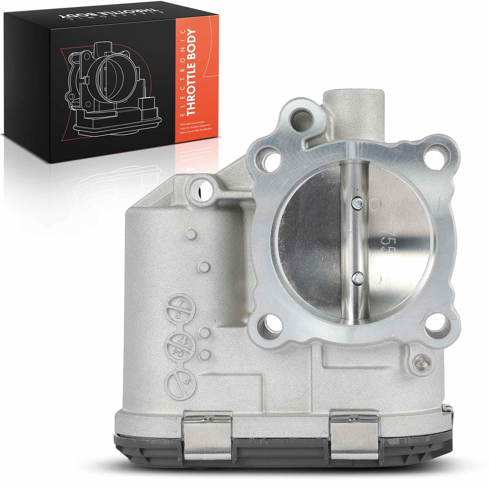 Frankberg Cuerpo de la válvula de mariposa 7S7G-9F991-B7A | Compatible con: S-Max WA6, Mondeo IV Turnier BA7, Mondeo IV Furgoneta, B-Max JK, Focus III Berlina, Mondeo IV BA7