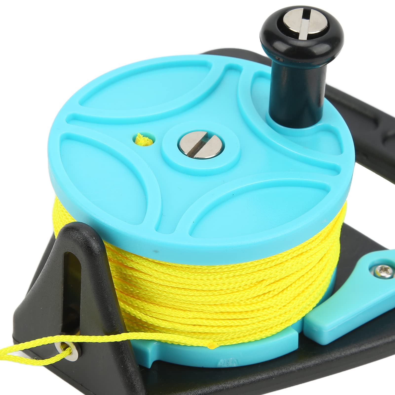 Bewinner Mulinello da Immersione Portatile, Mulinello da Immersione da 46 M / 150,9 Piedi, Ancora per Kayak con Tappo per Il Pollice, per Subacquei Subacquei Sport Acquatici