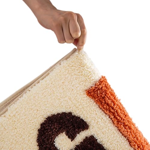 Miniatura 5 de QJHOMO Alfombra de baño con texto en inglés "Get Naked", bonita, antideslizante, divertida, antideslizante, para decoración de bañera, ducha,