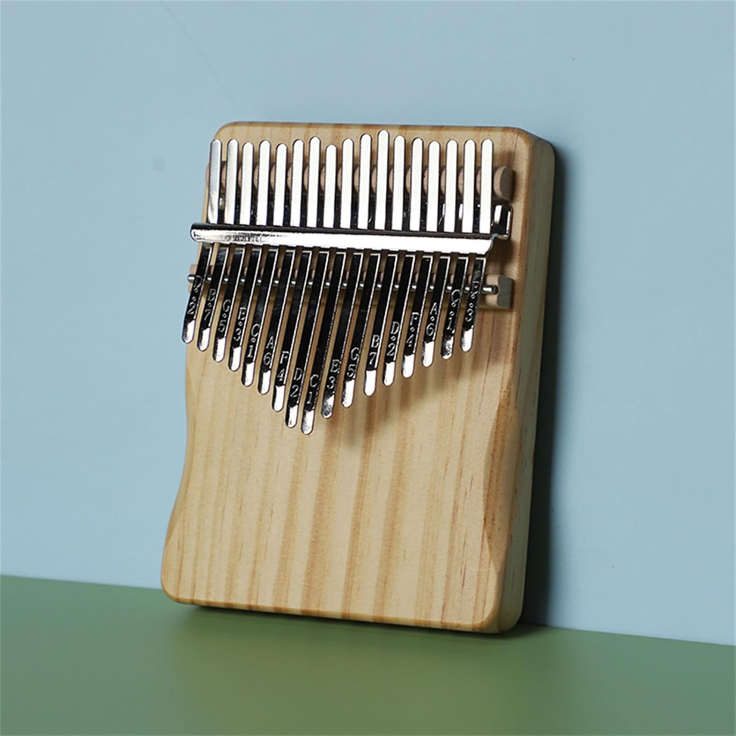 Thumb Piano Kalimba 17 Tone Beginner Finger Piano for Piano Beginner(2)