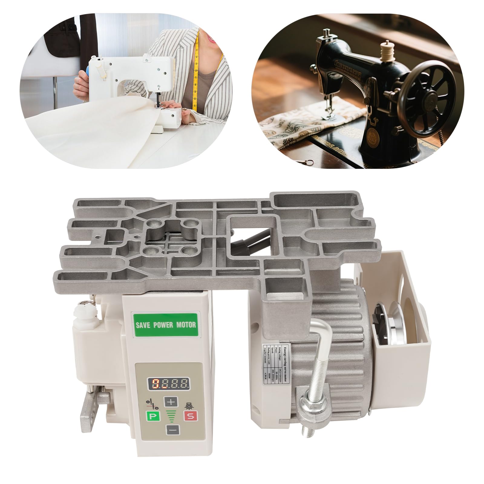 Elektryczny silnik do maszyny do szycia, 220 V, 550 W, przemysłowy silnik do szycia, bezszczotkowy, serwo, przemysłowa maszyna do szycia, do gospodarstwa domowego, przemysłowych maszyn do szycia