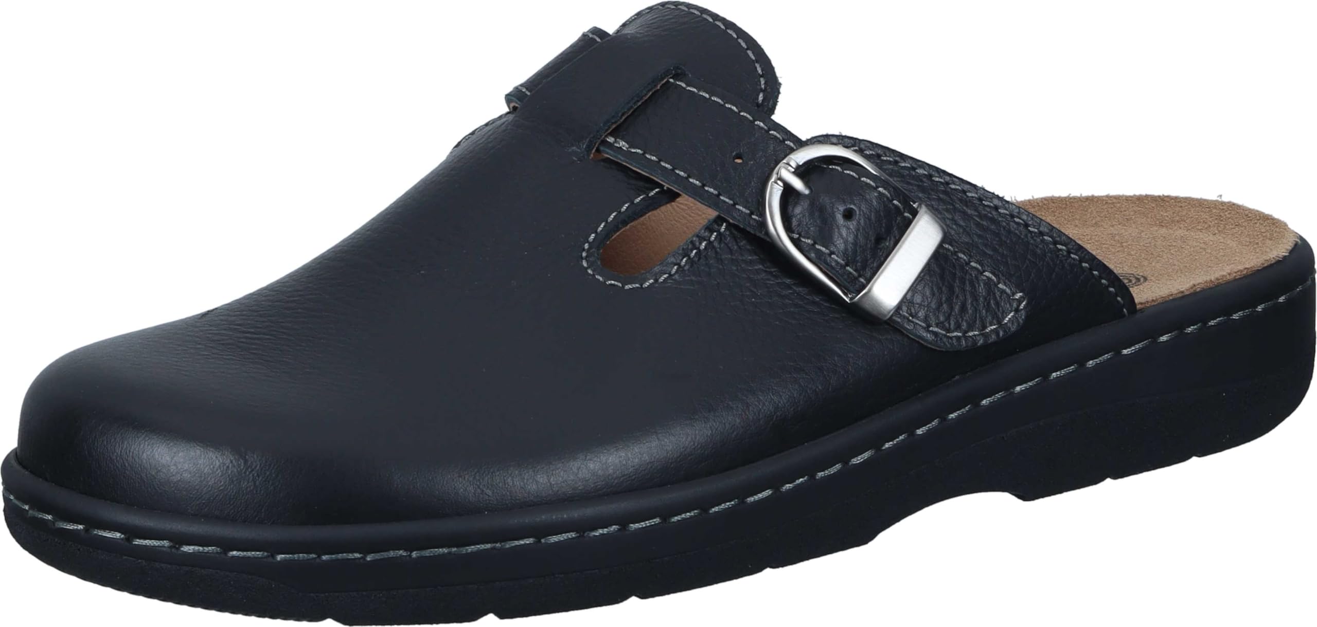 Dr. Brinkmann Clog, Black, 6.5 UK