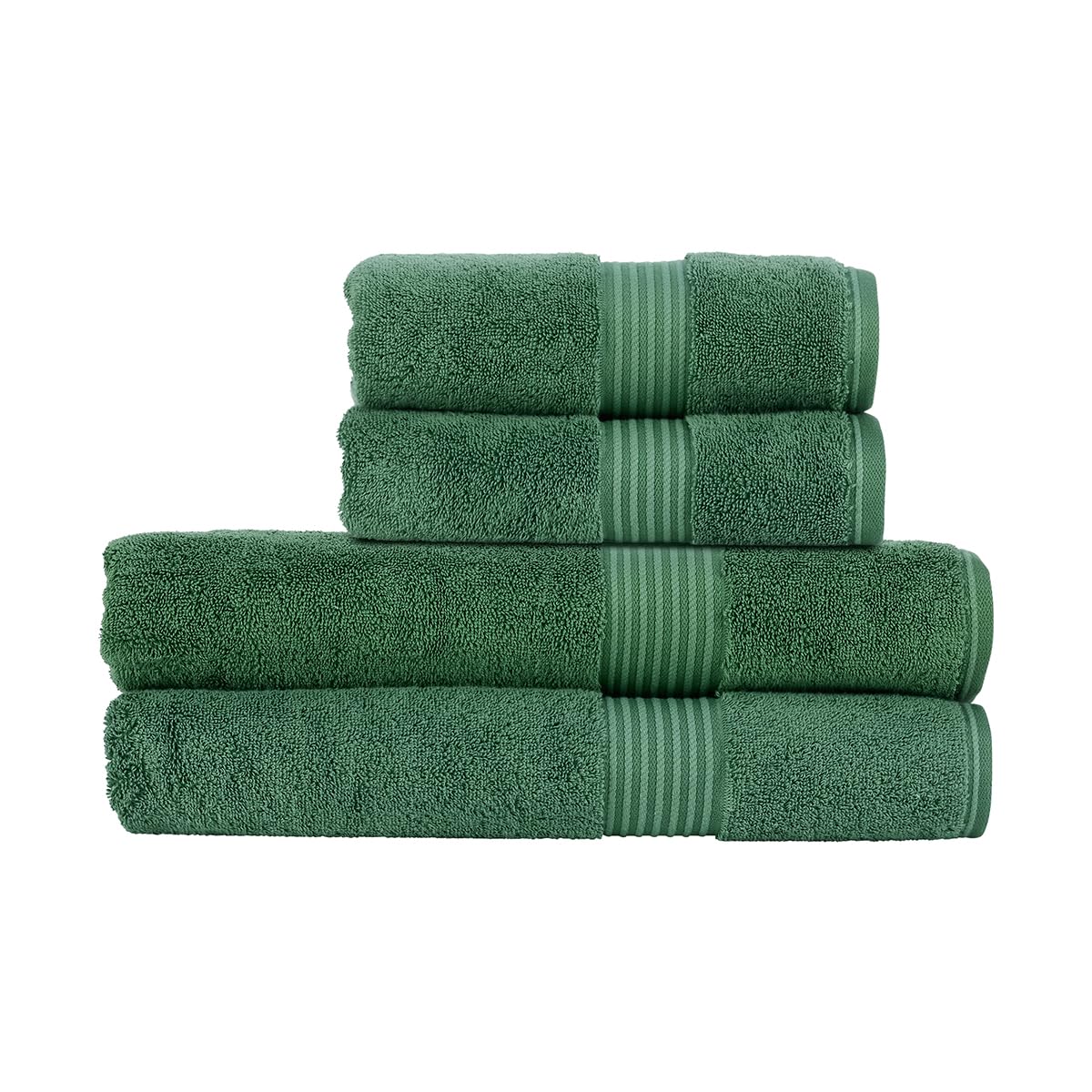 Christy Supreme Hygro 2 Hand Towels Set | Blush Pink | 100% Luxury Supima Cotton | Ultra Soft | Super Absorbent | 650GSM | Plush and Long Lasting — view 24