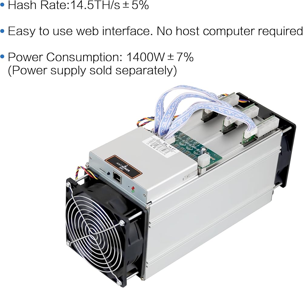 ANTMINER S9J 14.5TH/s Bitcoin Mining Machine, S9j Cote dIvoire | Ubuy