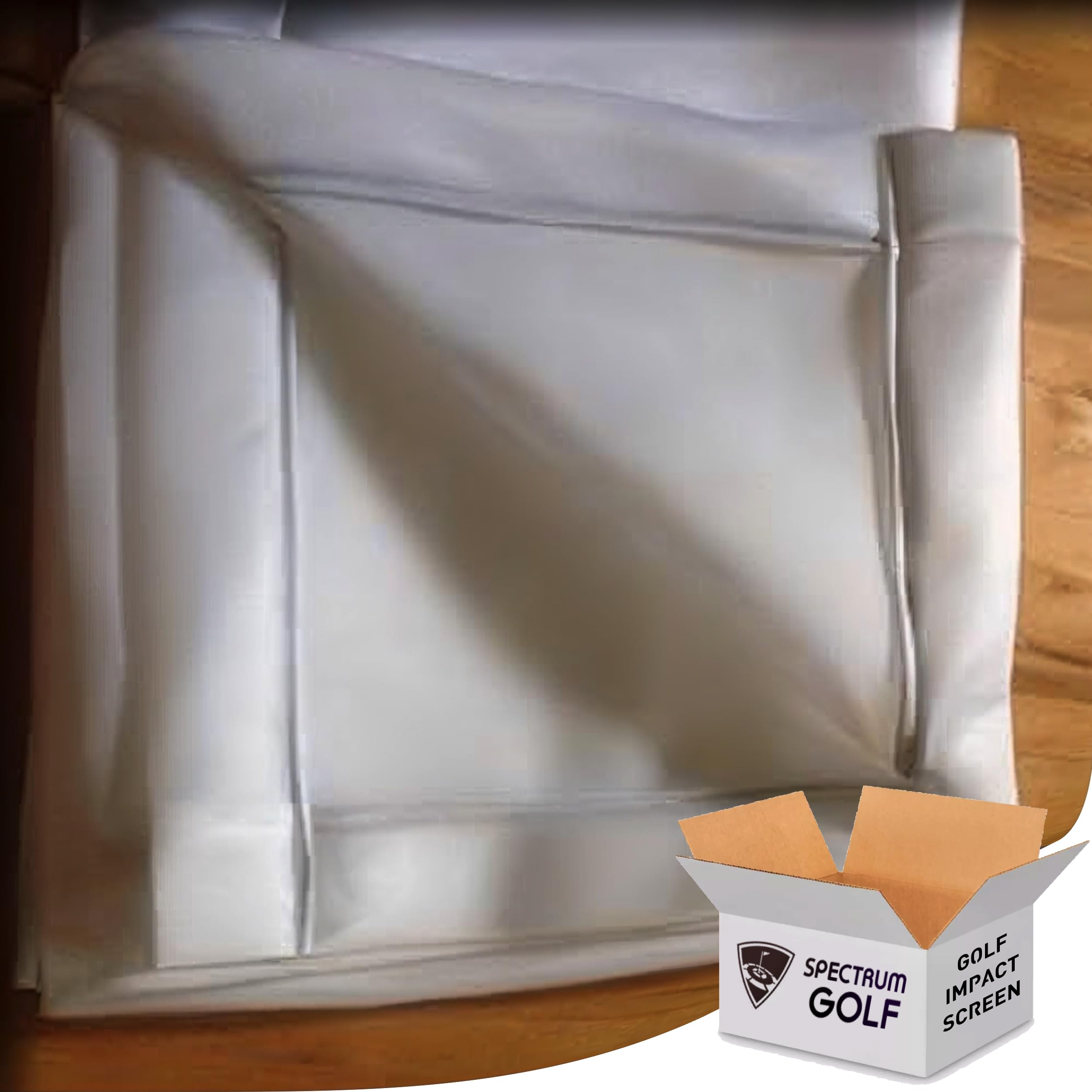 SPECTRUM GOLF SIMULATORS- Golf Impact Screen Poly Spacer for Golf Simulator-RAW Material-US Made-Fits Most Golf Cages (120 x 120)