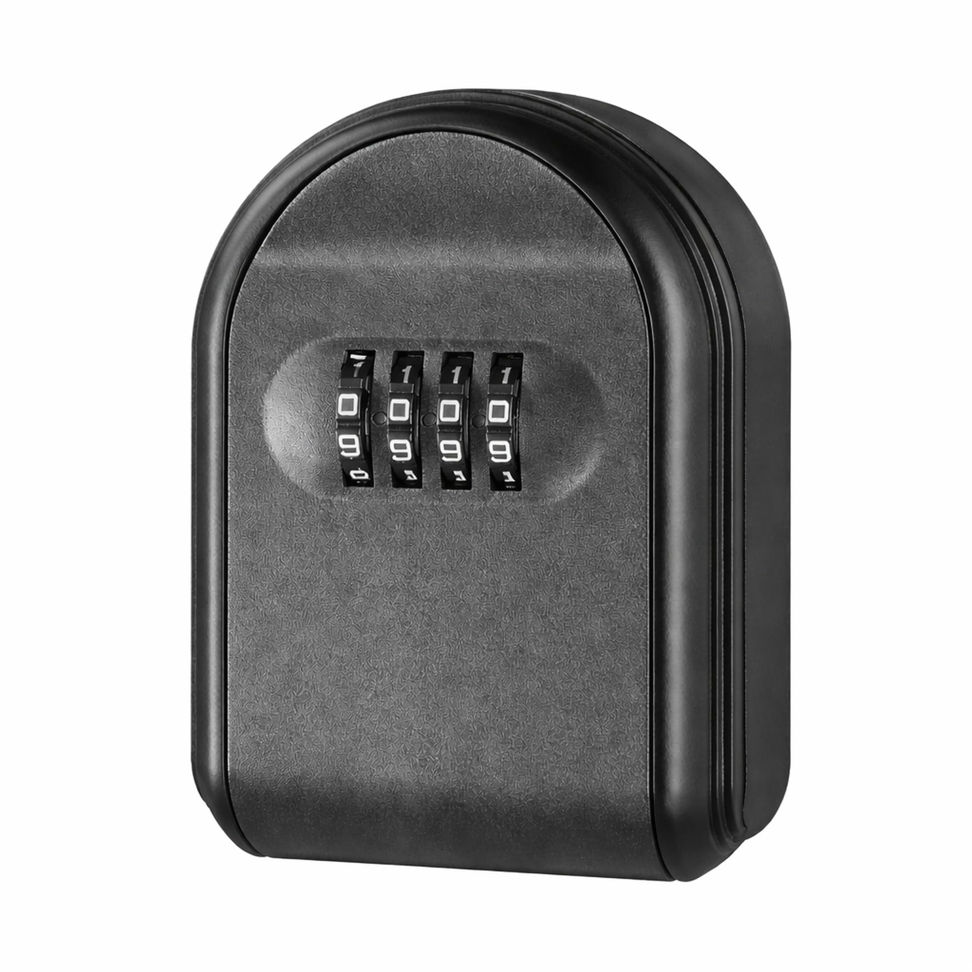 Storm Island Magnetic Key Holder For House and Under Car with 4-Digit Combination Lock Hidden Waterproof Key Safe Box for Spare Car Keys, House Keys & Valuables Strong Magnet, Secure Storage