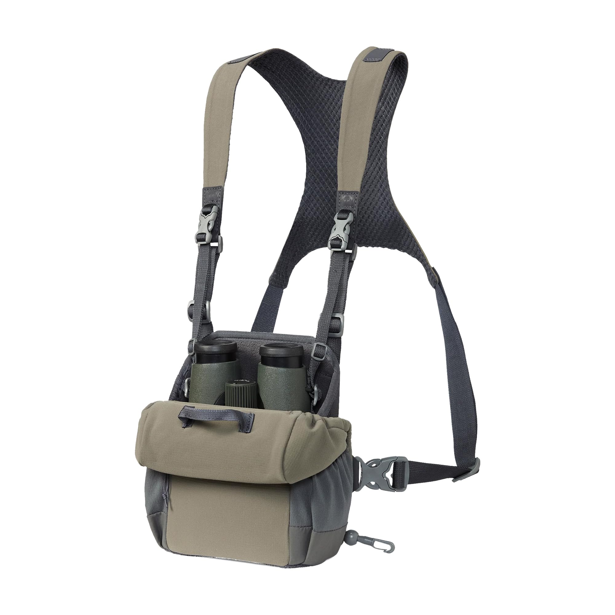 KUIU PRO Bino Harness, Waterproof, Adjustable, One-Hand Lid, Foam Shims