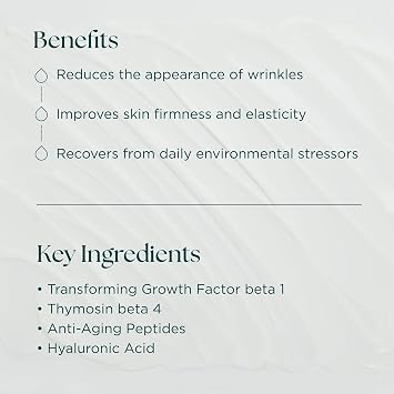 Marini SkinSolutions Transformation Face Cream (1 oz) + Eye Cream (0.5 oz) - Skin Care with Anti-Aging Growth Factors, Peptides & Hyaluronic Acid