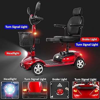 Amazon | 電動モビリティスクーター、4輪モビリティスクーター電動