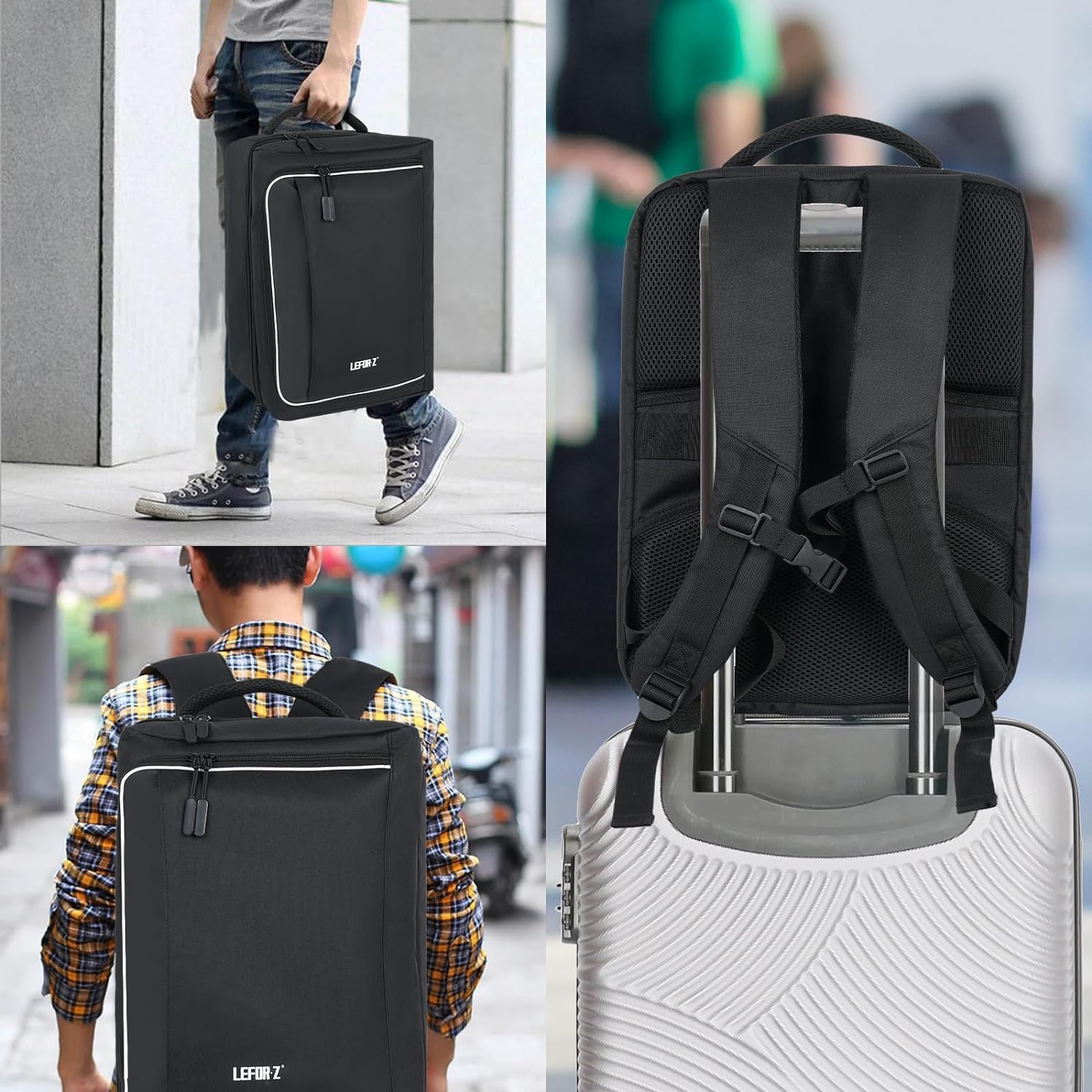 PS5 Rucksack,PlayStation 5 Tasche,Große Reise Tragbar Tasche Aufbewahrung Kompatibel mit PlayStation 5 Konsole,PS5 Disk,Laptop,Headset,Ladegerät und Zubehör,Konsolentasche für PS5 Controller