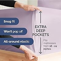 Vista 574 de Extra Deep Pocket Split King Sheets - 5 Piece Breathable & Cooling Bed Sheets - Hotel Luxury Bed Sheet Set - Soft, Wrinkle Free & Comfy - Easily