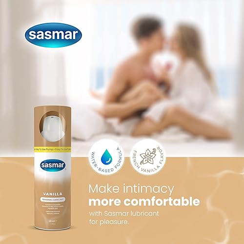 Miniatura 6 de Lubricante con sabor a vainilla, lubricante personal a base de agua para hombres y mujeres, se siente natural, fórmula de larga duración, sin