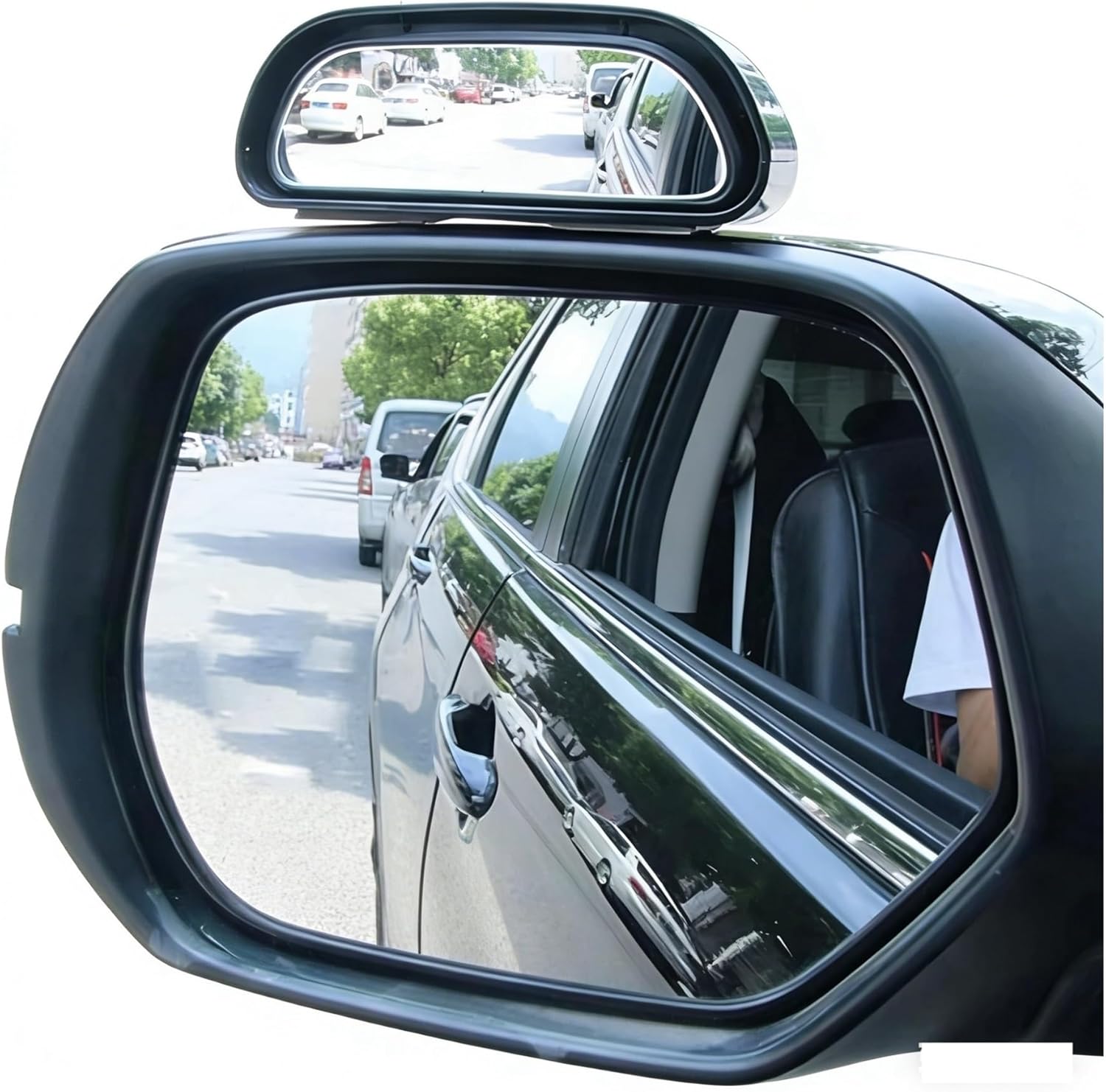 Fit for Adjustable Wide Angle Side Rear View Mirror - Blind Spot Convex Mirrors for Car Parking and Reversing