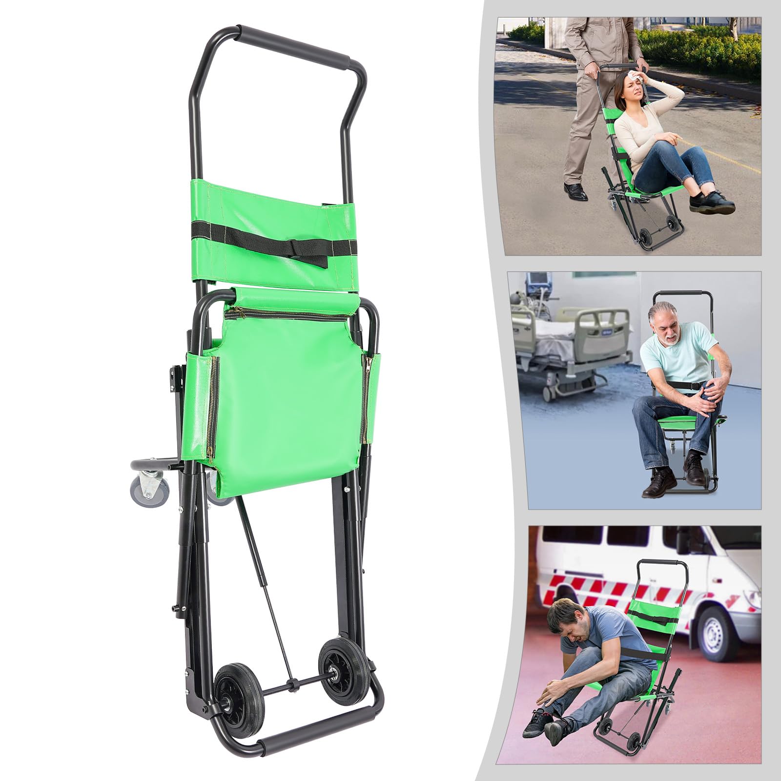 Klappbarer Treppenstuhl,treppenlift,treppensteiger rollstuhl,treppensteiger,geeignet für Senioren und Menschen mit Behinderung