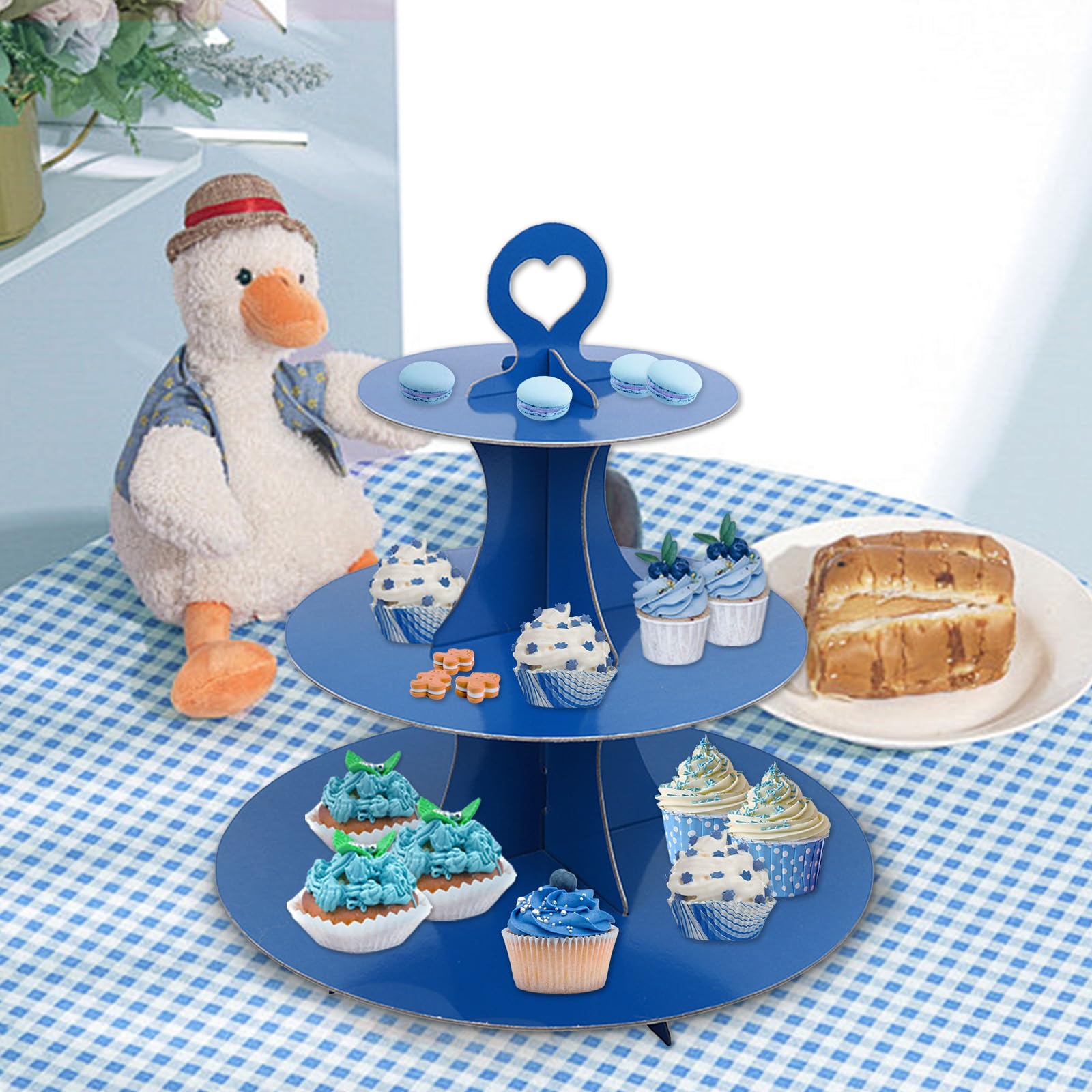 Confezione Da 2 Cupcake Per 24 Cupcake A 3 Livelli In Cartone, Perfetto