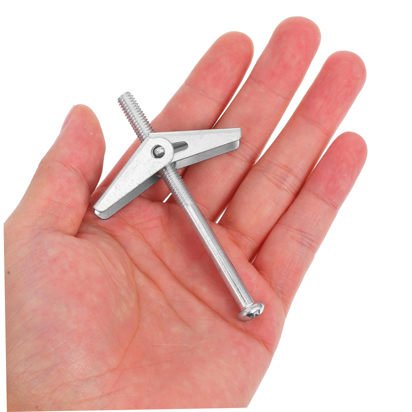 32 Stück Teiliges Metall Trockenbauanker Set mit Schmetterlingsdübeln und Flügelmuttern Schwere Lasten Tragend Vielseitig Einsetzbar Einfache Montage Robustes Eisenmaterial für