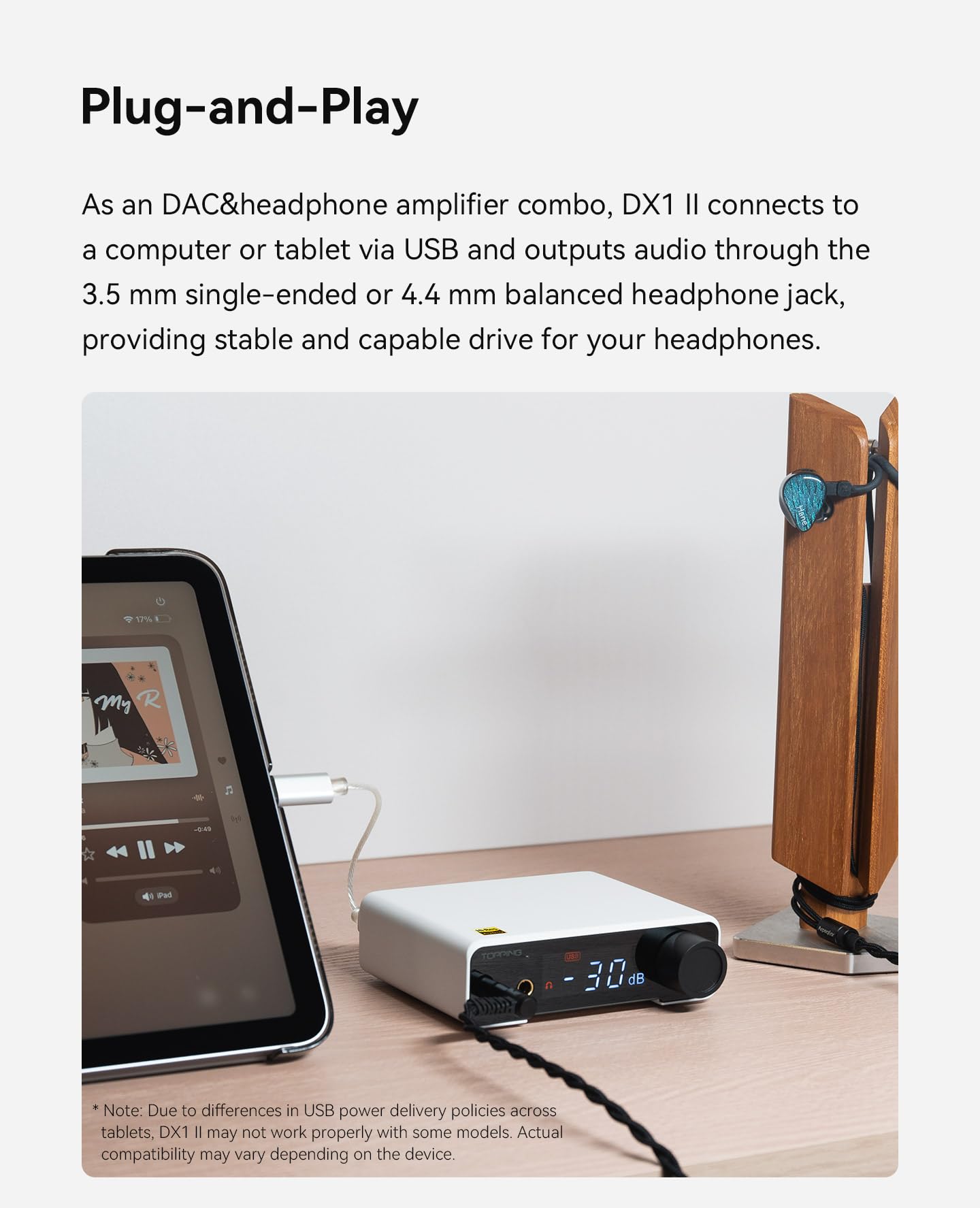 Amazon.co.jp: TOPPING DX1 II ゲーミングDACアンプコンボ、ES9039Q2M