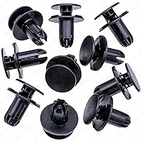 Vista 1 de Rexka 10 piezas de guardabarros tipo empuje de sujeción de clip de retención compatibles con Hyundai Kia 86595-2T500 Accent, Azera, Elantra, Equus