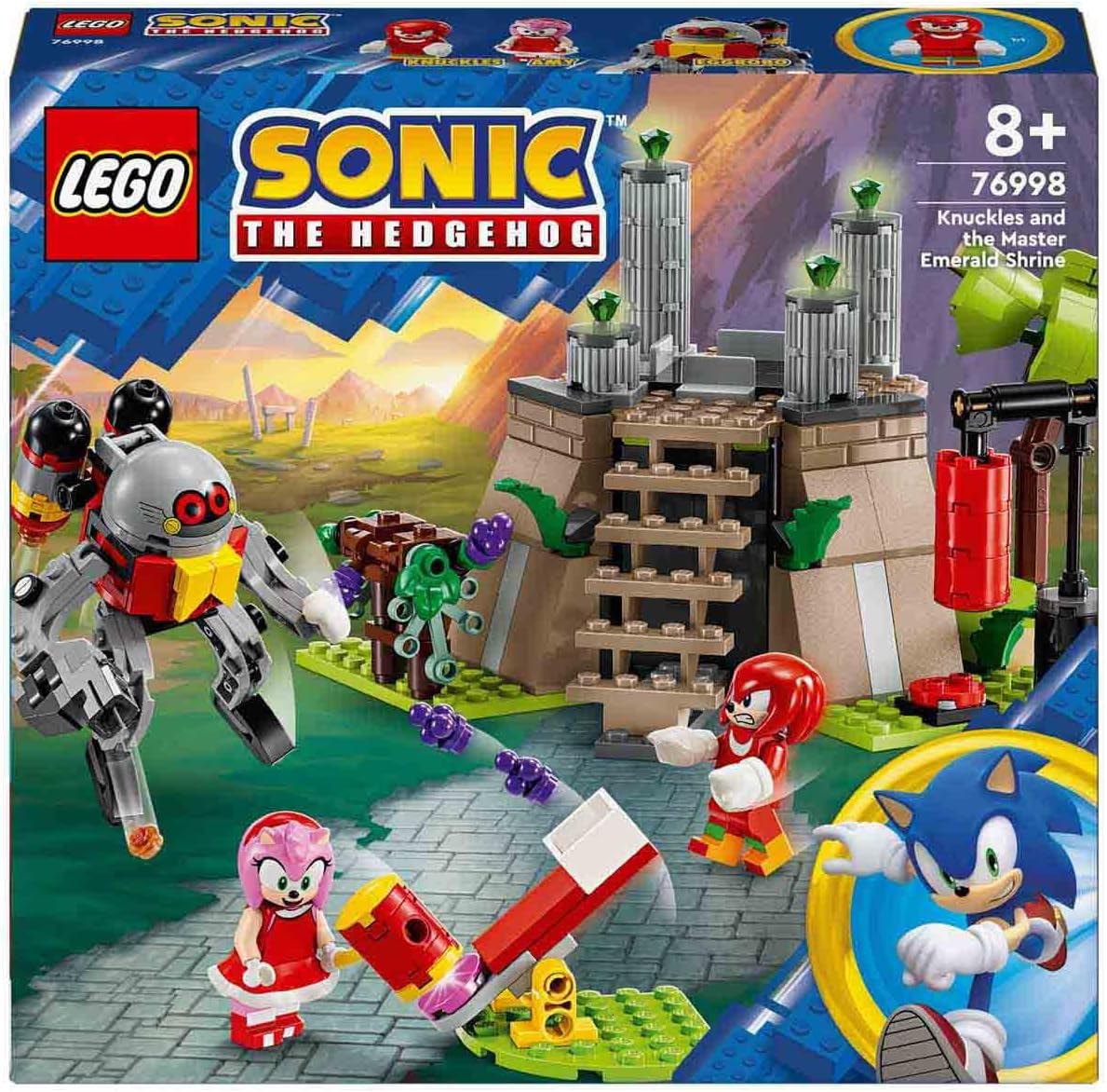 Knuckles and the Master Emerald Shrine