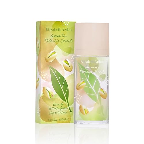 Elizabeth Arden - Green Tea, Eau Parfum, Perfume con Esencias Naturales, Refrescante Floral y Cítrico, Despierta los Sentidos, Aporta Energía, Perfume para Mujer - Pistachio - 100 ml (Paquete de 1)