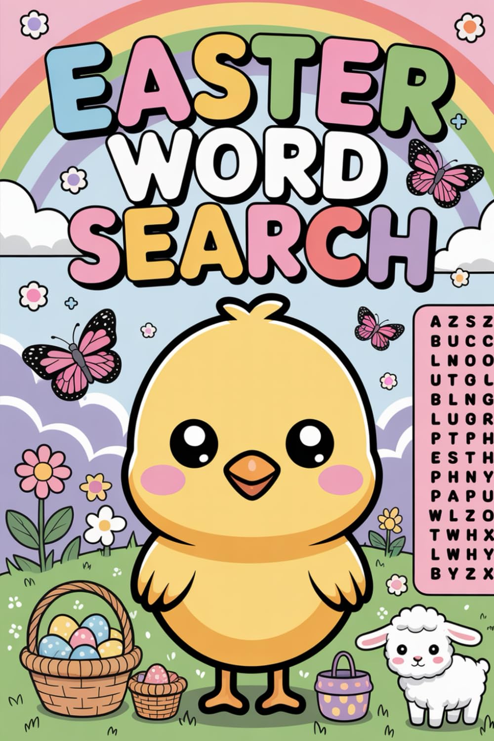 Easter Basket Stuffers: Fun Word Search Book for Kids & Teens | Festive Screen-Free Time for Girls & Boys