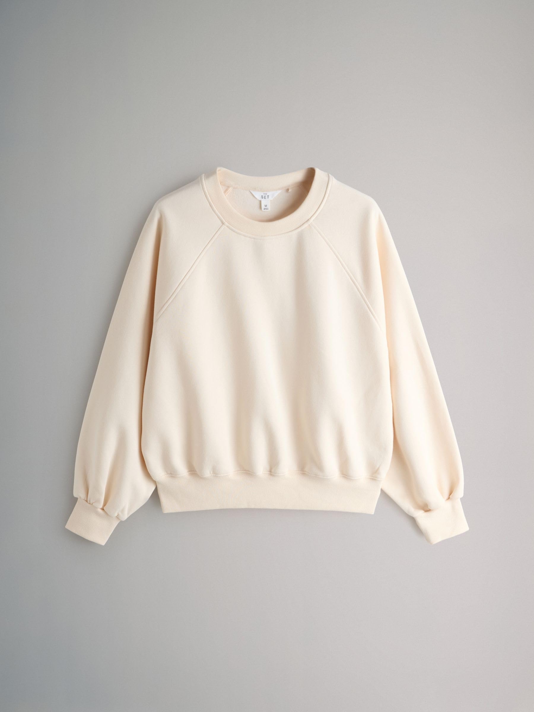 THE SET Femme Pull à Manches Raglan, Lot de 2 | Coupe standard