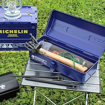 Amazon.co.jp: MICHELIN(ミシュラン) STEEL BOX NAVY 約H12.4