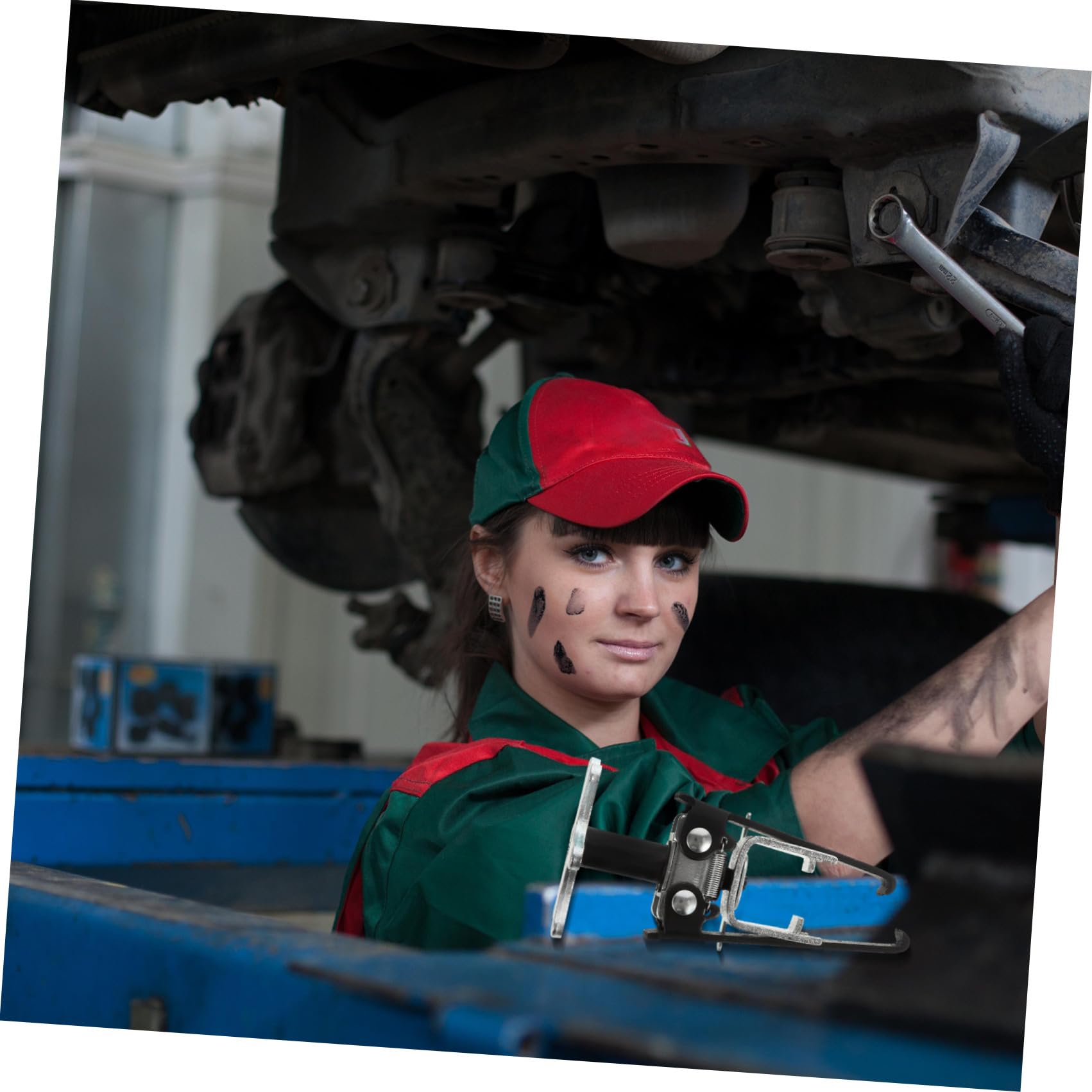 Alipis Strumento per Compressione Molle Valvole Motore Strumento per Compressione Molle Valvole Auto Compatibile Diverse Marche e Modelli di Auto per Professionisti