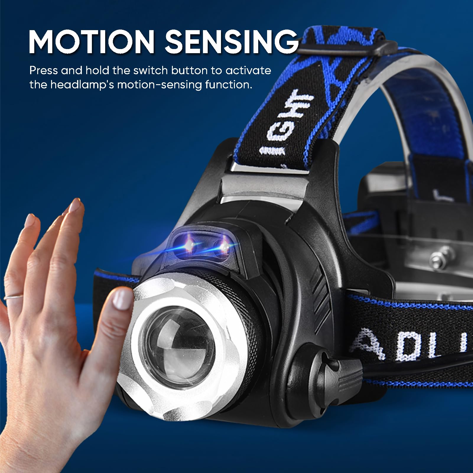 Head Light 3W LED Torch Headlamp F-1707 Buy In Pakistan - Foto 8