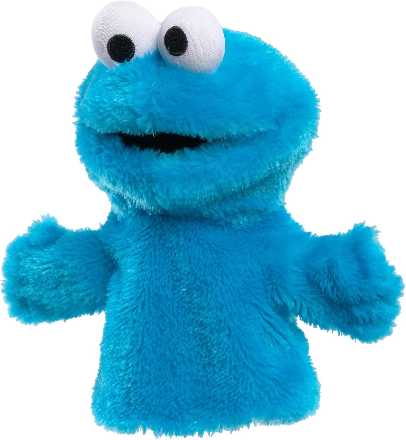Sesame Street Cookie Monster 9-inch Hand Puppet, Preschool Pretend Play, Kids Toys for Ages 18 Month by Just Play
