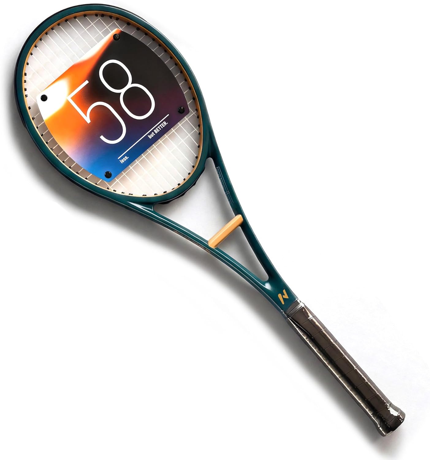 58 sq in Sweet Spot Trainer Tennis Racket, Precision Contact Training Racquet for Cleaner Hits, Timing and Control, Ball Machine and Repetition Practice, Match-Transfer Training Racket