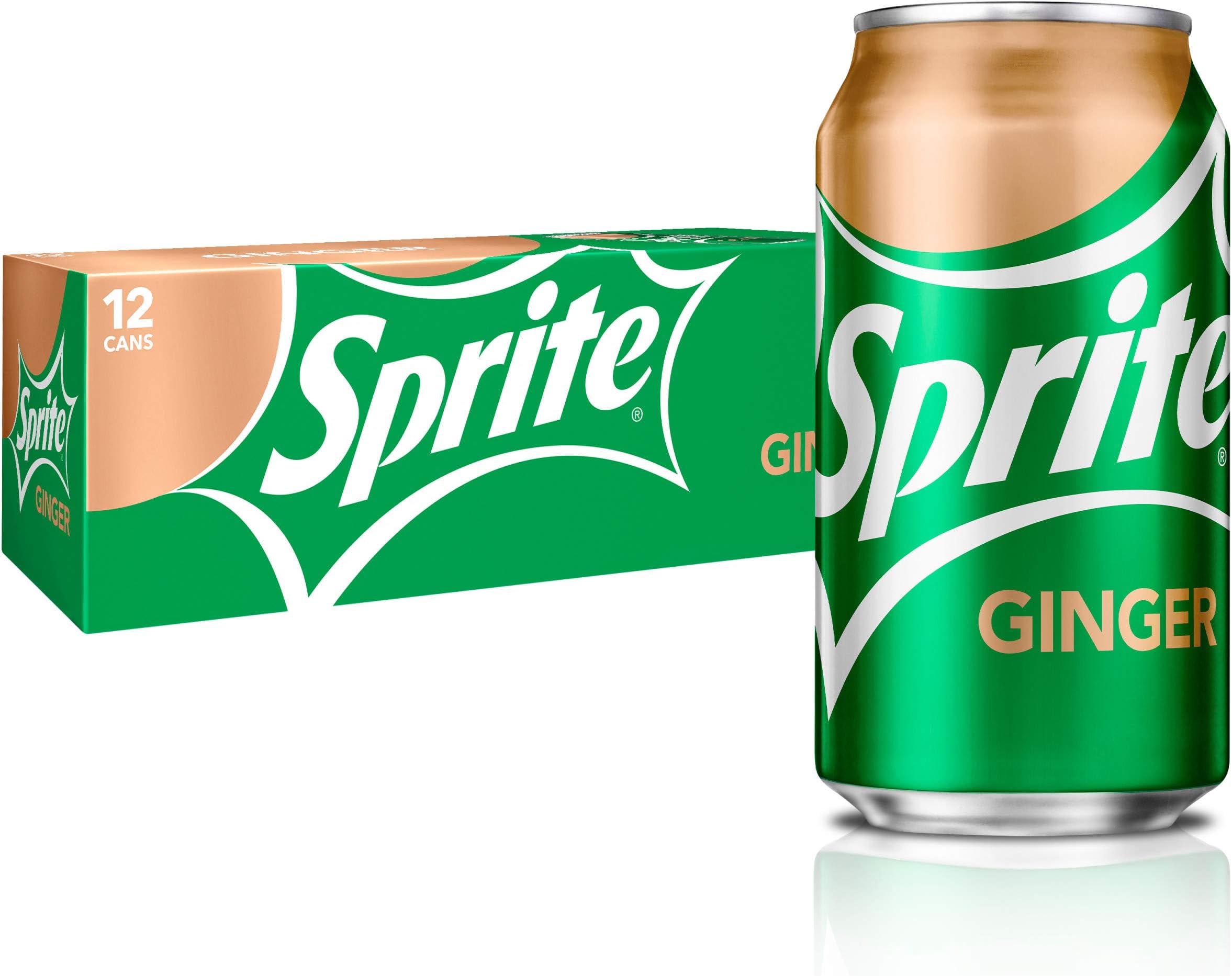 Sprite Ginger, 12 fl oz, 12 Pack