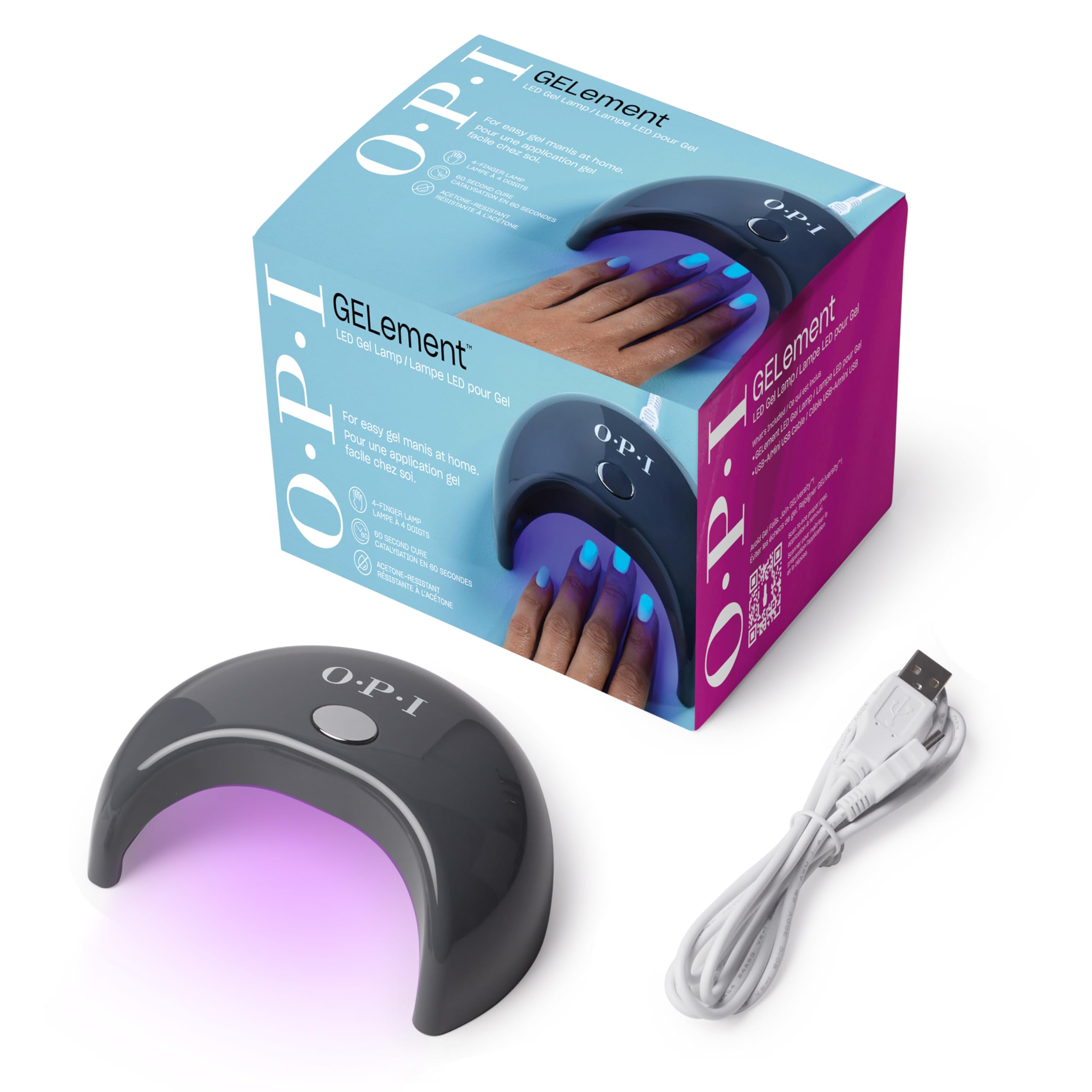 OPI GELement LED Curing Lamp for Gel Nail Polish | DIY Professional Quality