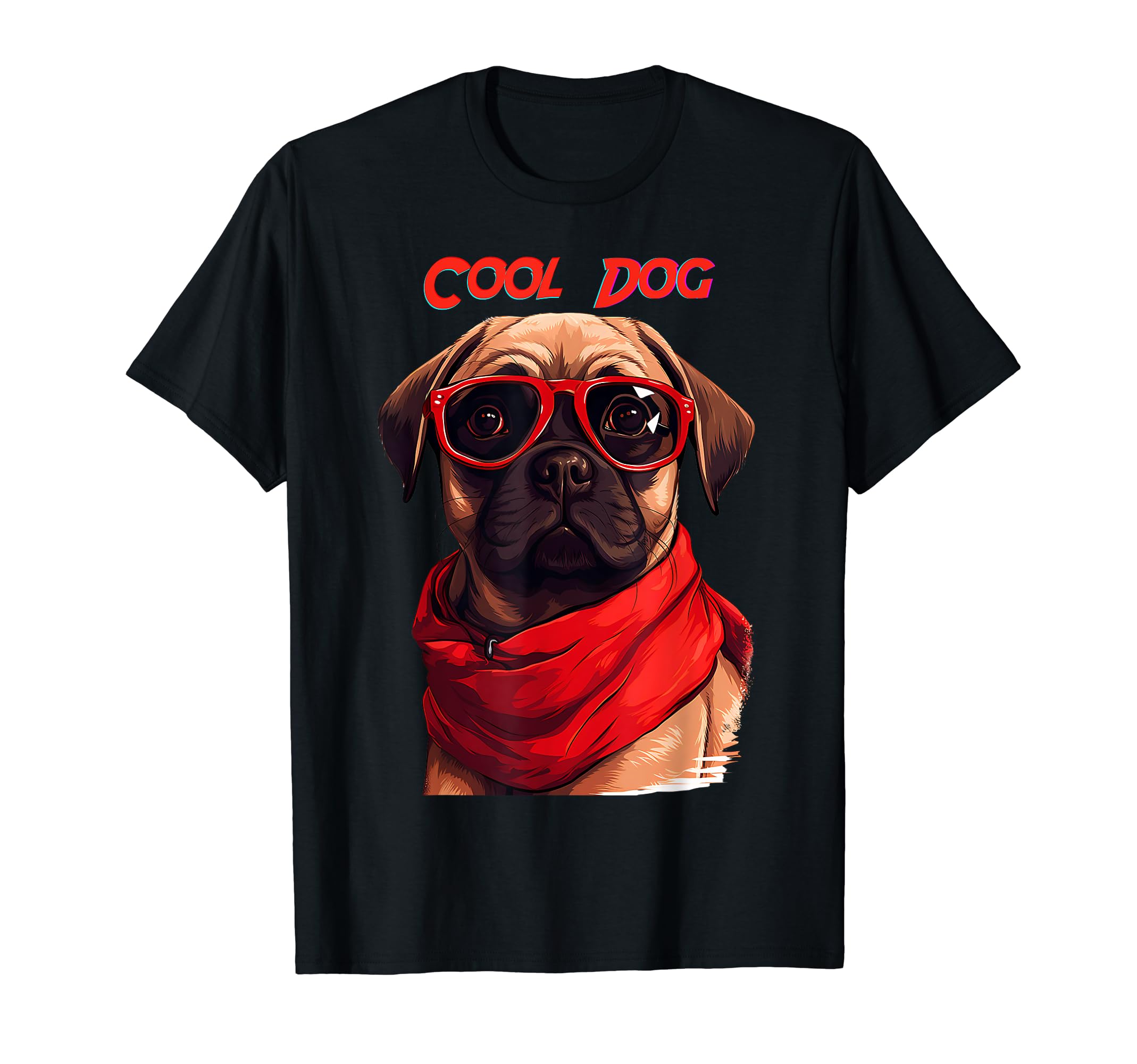 Cool Dog in Shades Stylish Canine Vibes ;Dog sunglasses T-Shirt