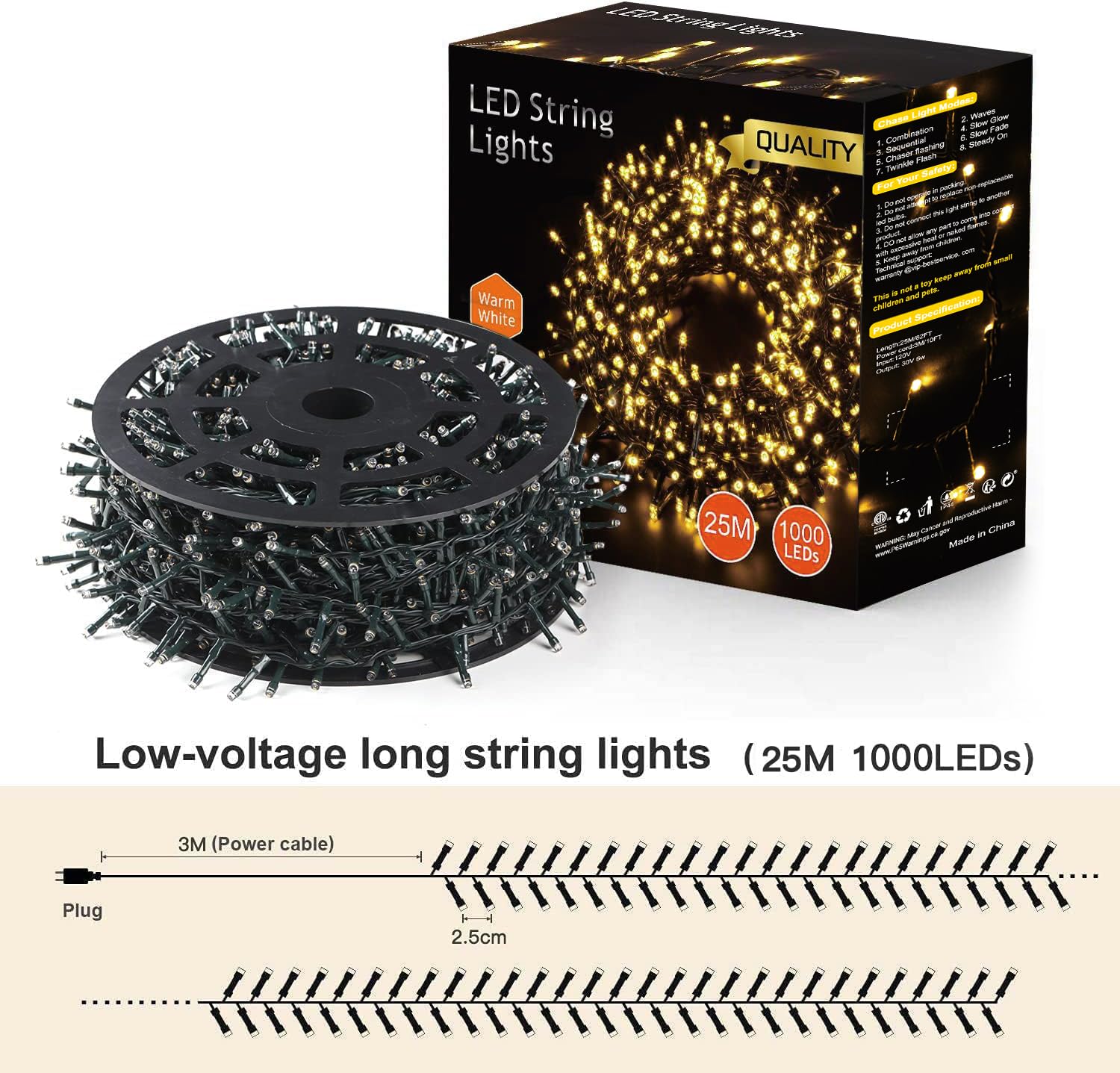 Professionele kerstverlichting koppelbaar Groot assortiment Scherp