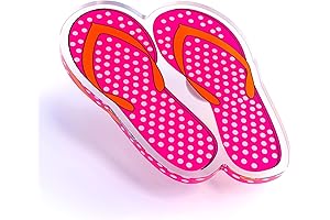 Bogg Bag Charms: 3" Acrylic Beach Accessories for Fun & Style