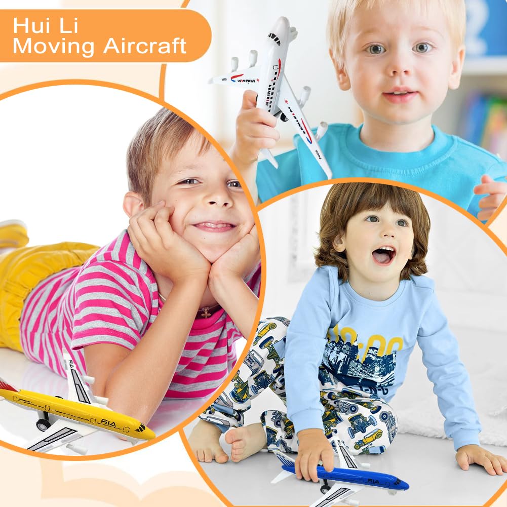 APPCRFM Planes Model Aircraft Toy, Aircraft Toy for Collection Display, Decorations for Aviation Enthusiasts, Airplane Decorative Toys for Home Decoration, 4pcs - Image 4