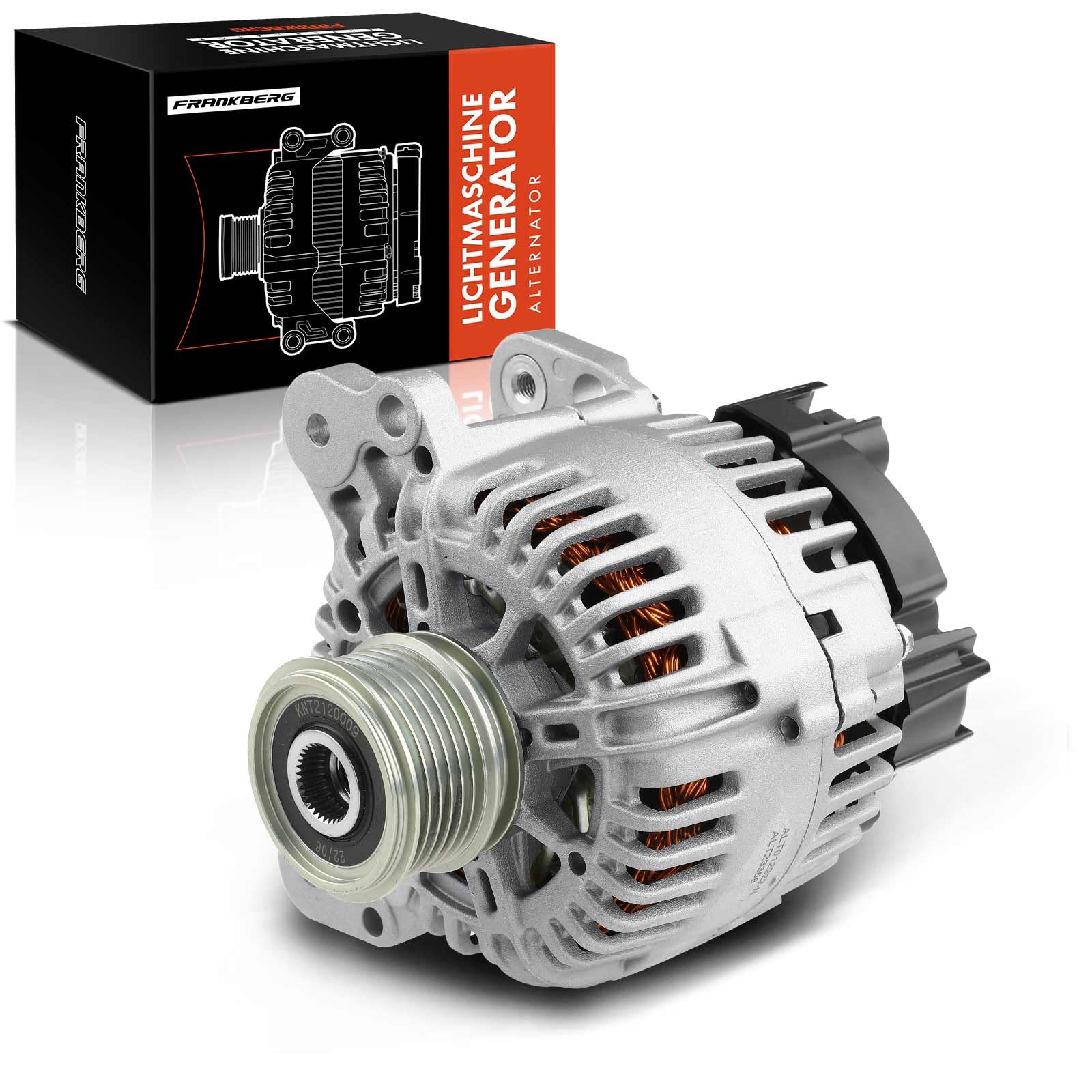 Frankberg alternatore generatore | Compatibile con: A1 Sportback 8XA 8XF, Polo 6C1 6R1, Altaea XL 5P5 5P8, T.o.u.r.a.n 1T1 1T2, Golf Plus 521 5M1
