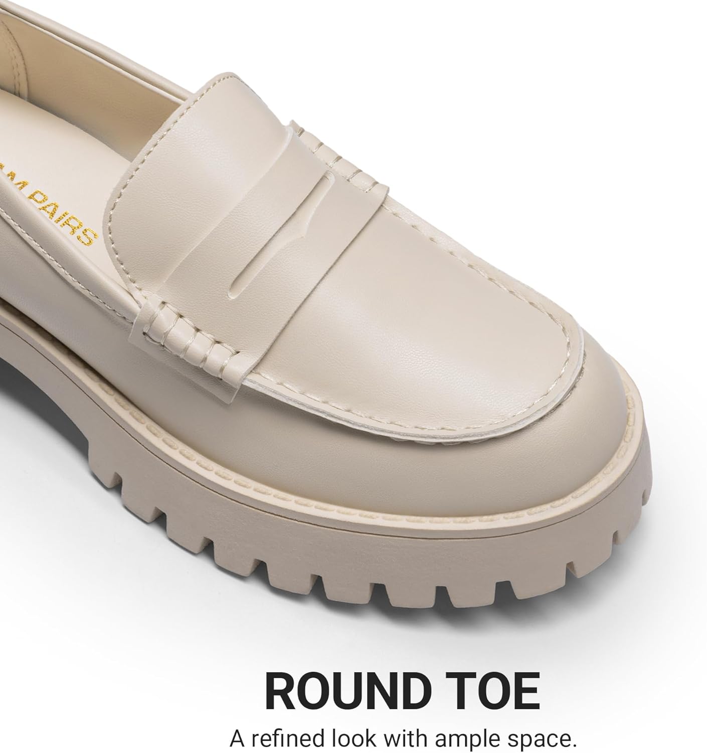 DREAM PAIRS Loafers for Women Platform Chunky Penny Loafer Lug Sole Comfortable Slip On Dressy Casual Work Business Office Shoes - Image 5